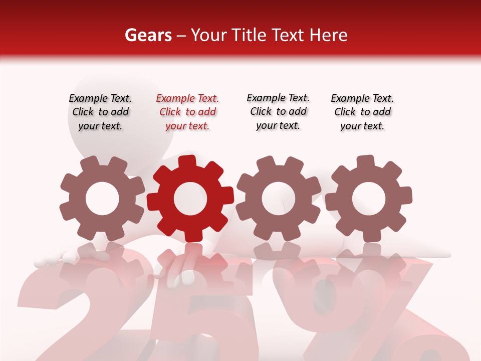 Cinco Caricatura Estad PowerPoint Template