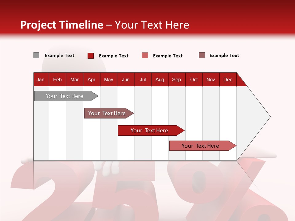 Cinco Caricatura Estad PowerPoint Template
