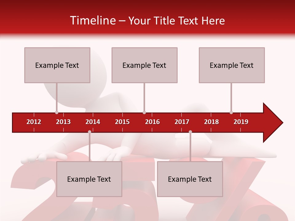 Cinco Caricatura Estad PowerPoint Template