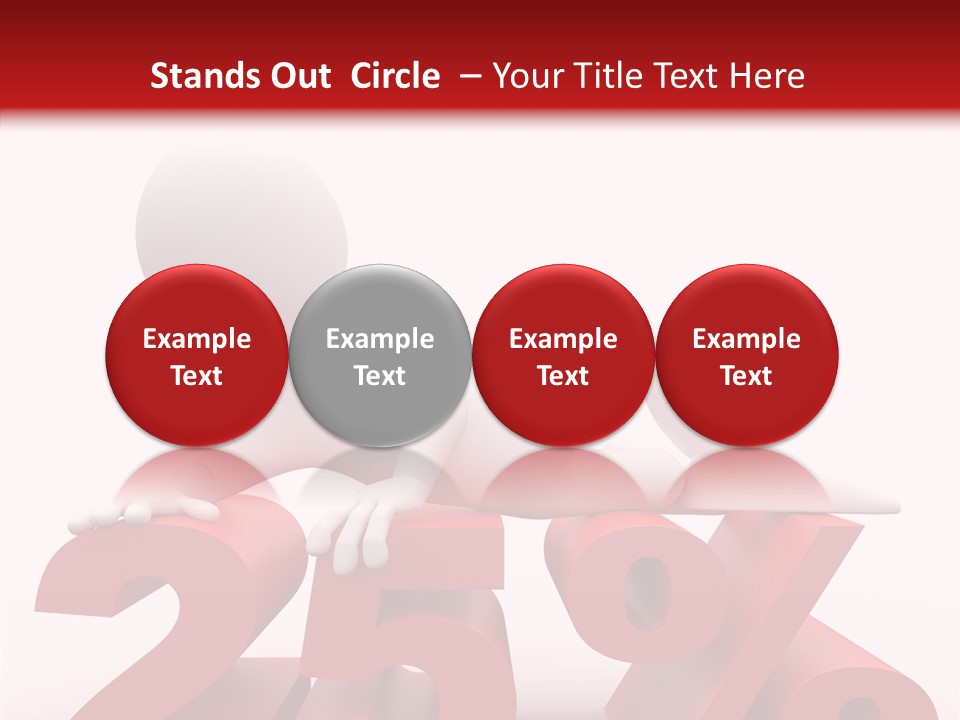 Cinco Caricatura Estad PowerPoint Template