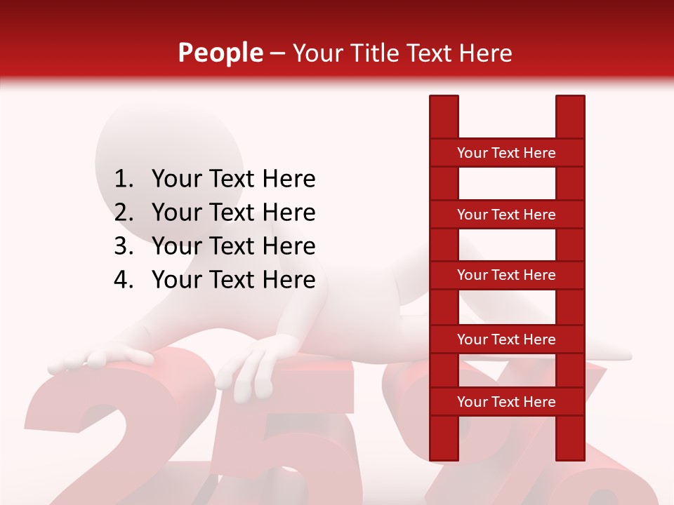 Cinco Caricatura Estad PowerPoint Template