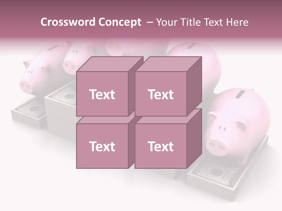 Economic Provident Graph PowerPoint Template