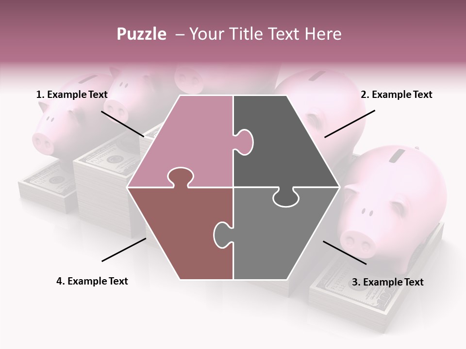 Economic Provident Graph PowerPoint Template