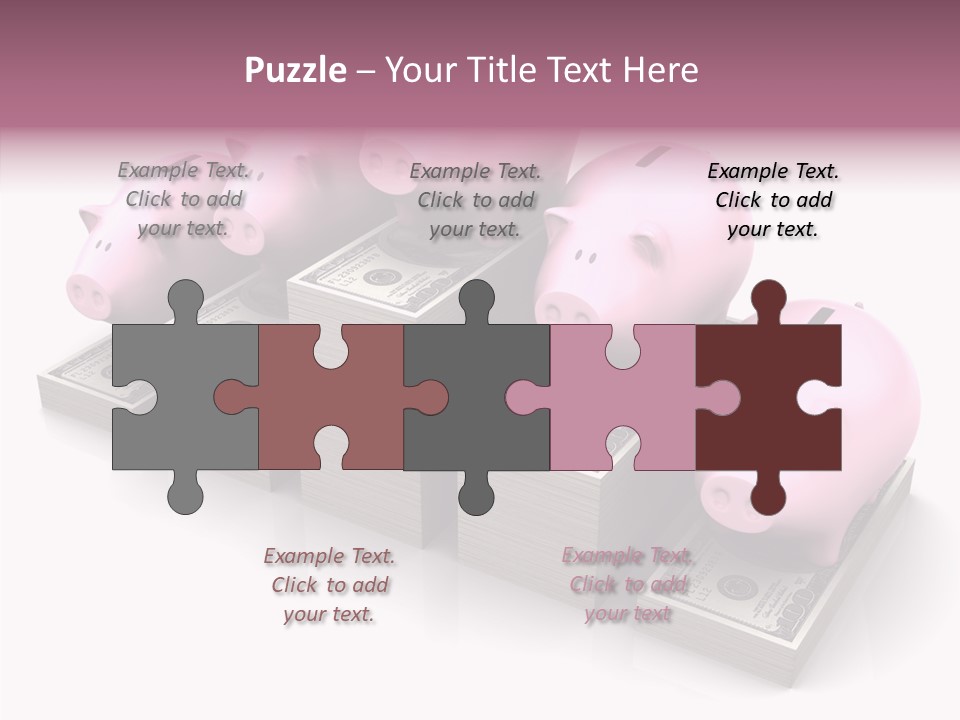 Economic Provident Graph PowerPoint Template