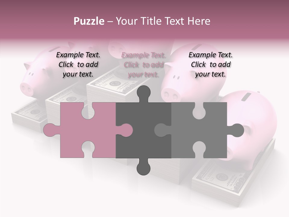 Economic Provident Graph PowerPoint Template