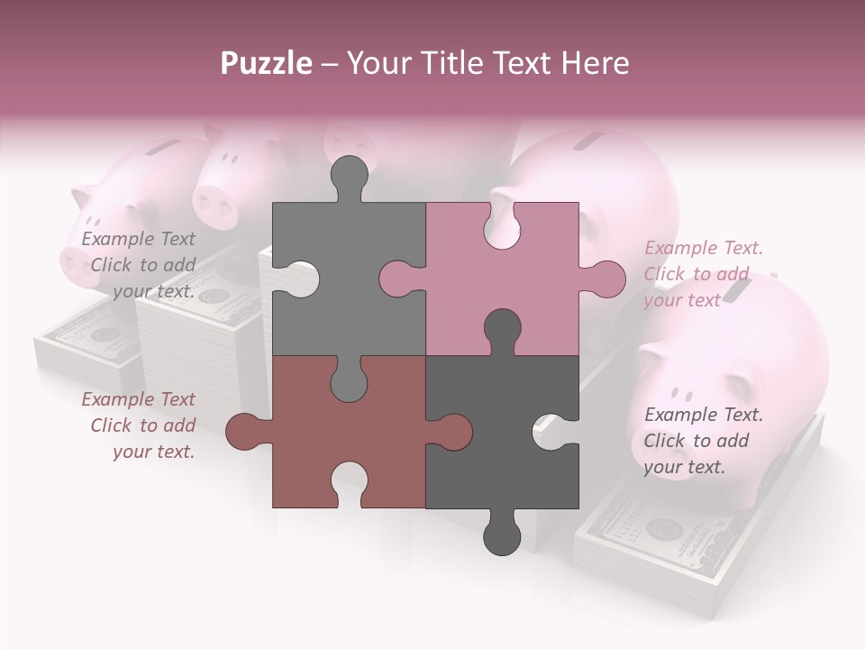 Economic Provident Graph PowerPoint Template