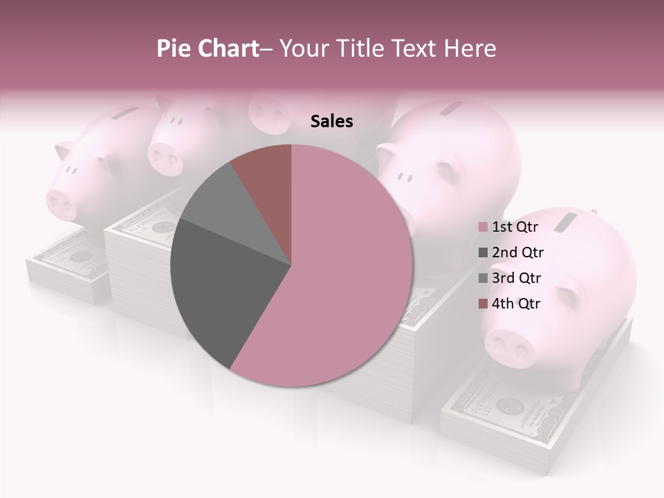 Economic Provident Graph PowerPoint Template