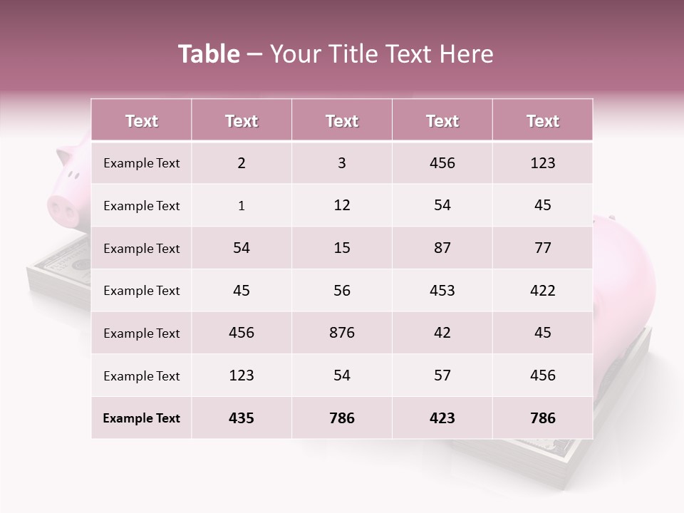 Economic Provident Graph PowerPoint Template