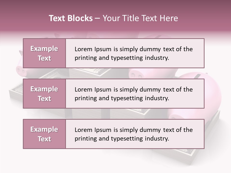 Economic Provident Graph PowerPoint Template