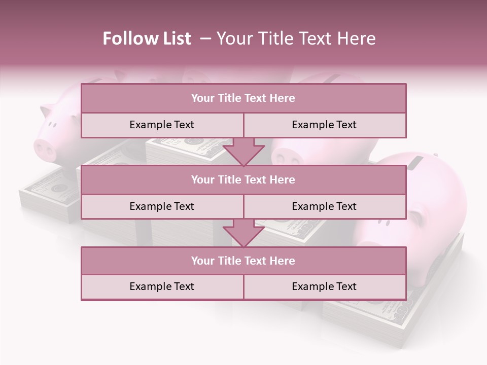 Economic Provident Graph PowerPoint Template