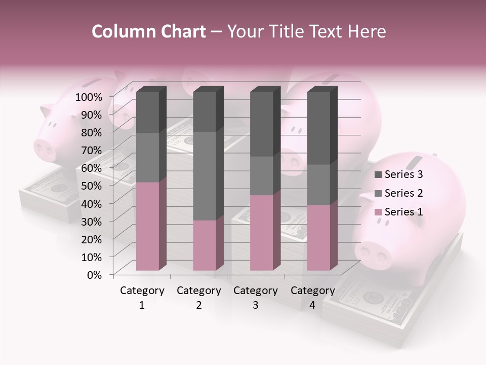 Economic Provident Graph PowerPoint Template