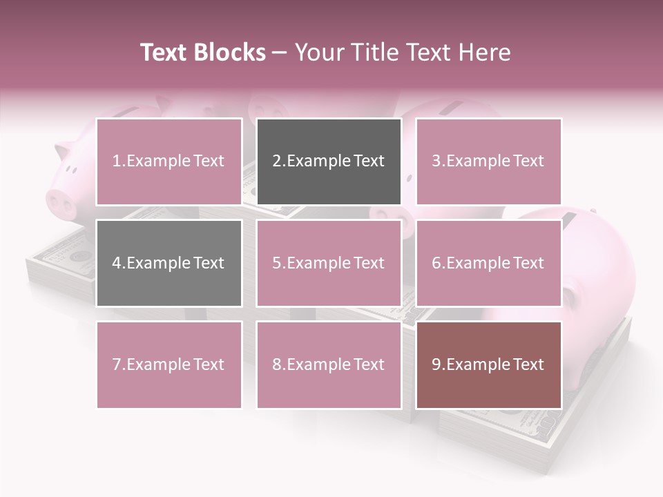 Economic Provident Graph PowerPoint Template