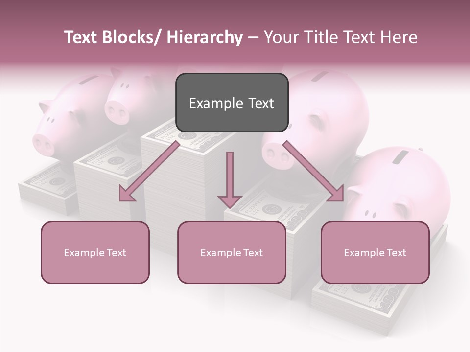 Economic Provident Graph PowerPoint Template