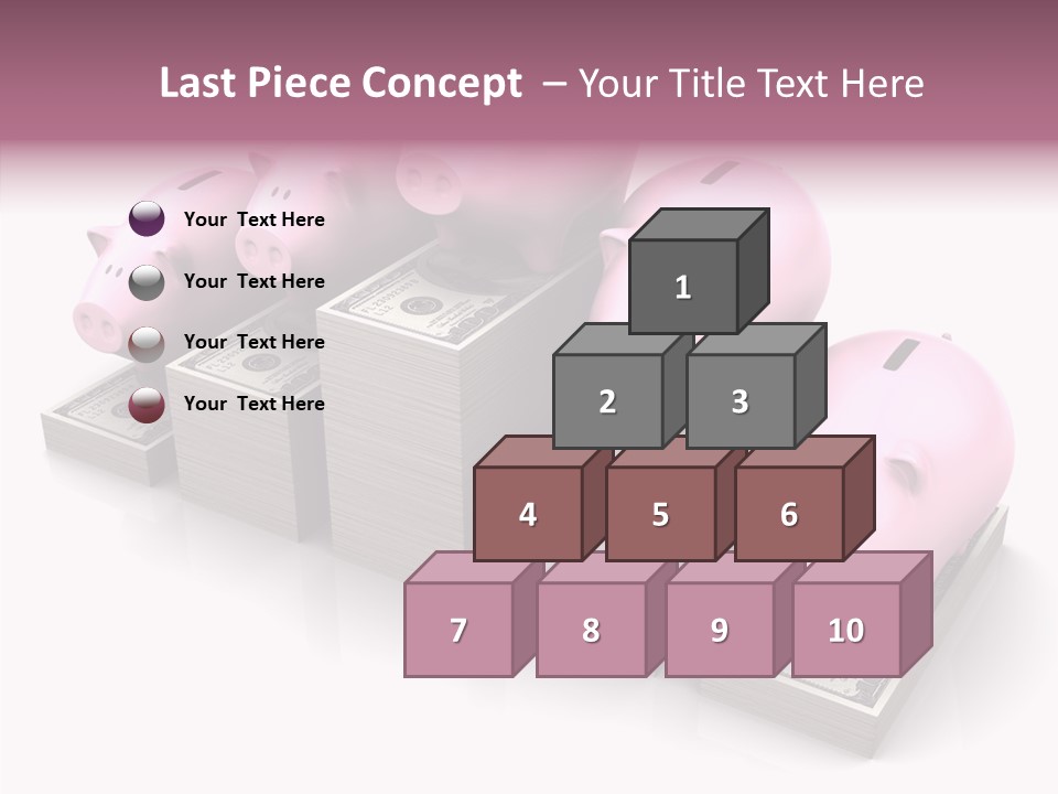 Economic Provident Graph PowerPoint Template