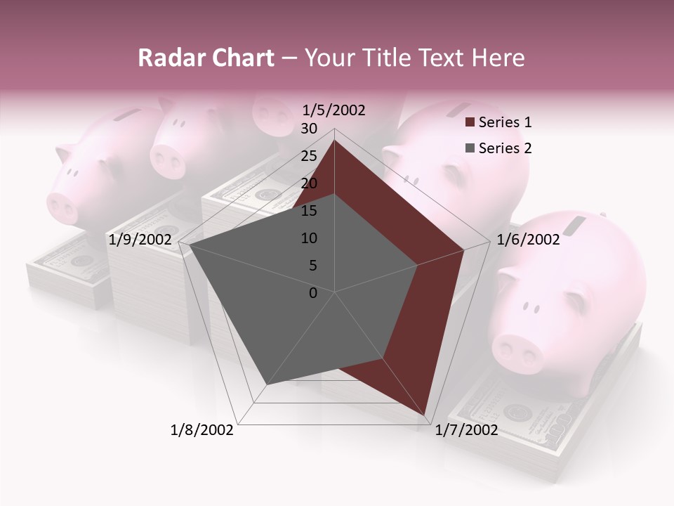 Economic Provident Graph PowerPoint Template
