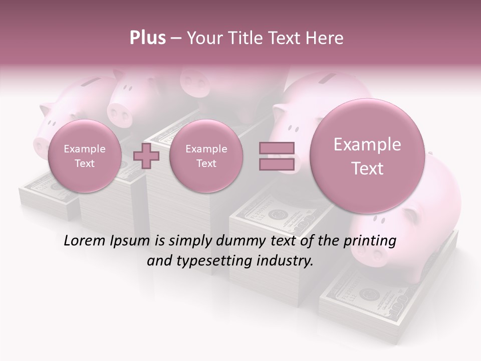 Economic Provident Graph PowerPoint Template