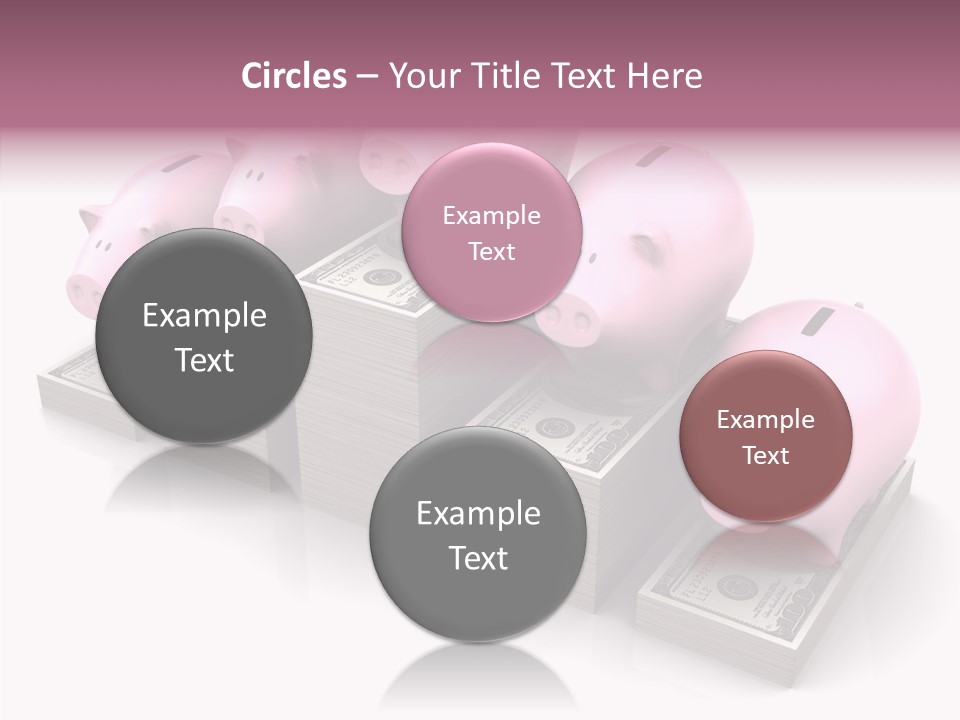 Economic Provident Graph PowerPoint Template