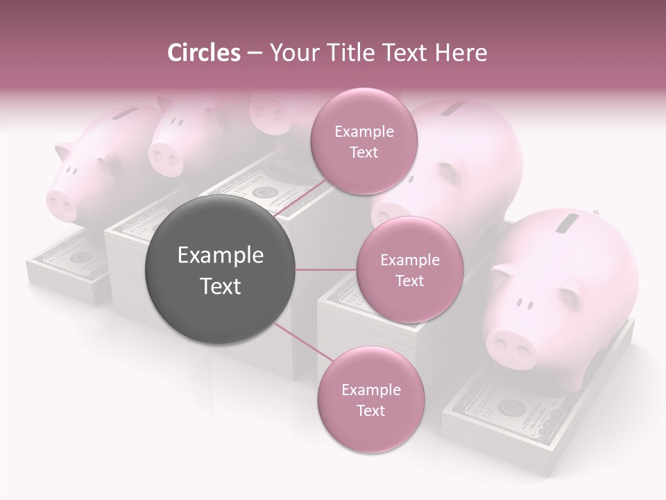 Economic Provident Graph PowerPoint Template