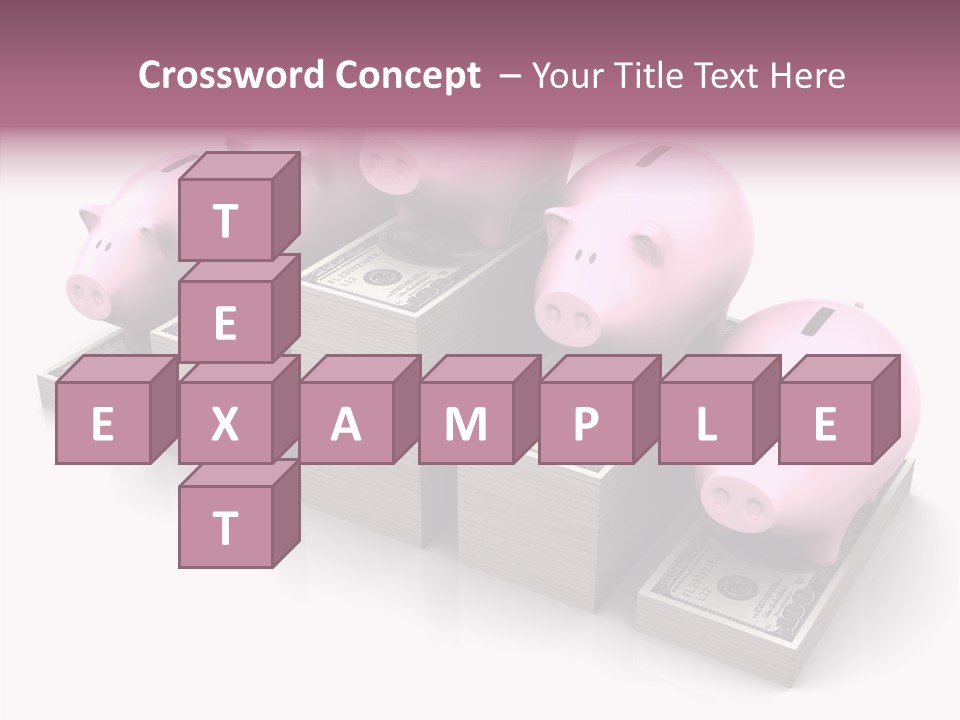 Economic Provident Graph PowerPoint Template