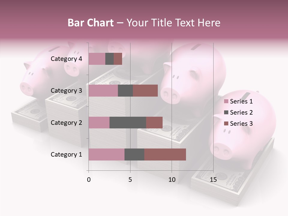 Economic Provident Graph PowerPoint Template