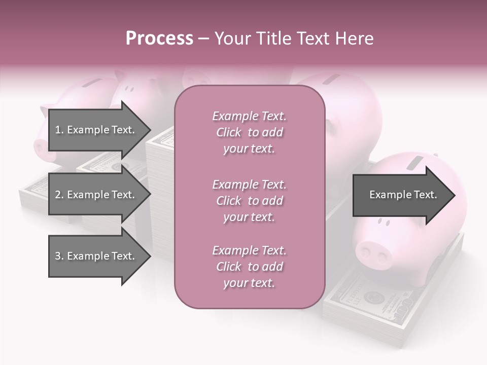 Economic Provident Graph PowerPoint Template
