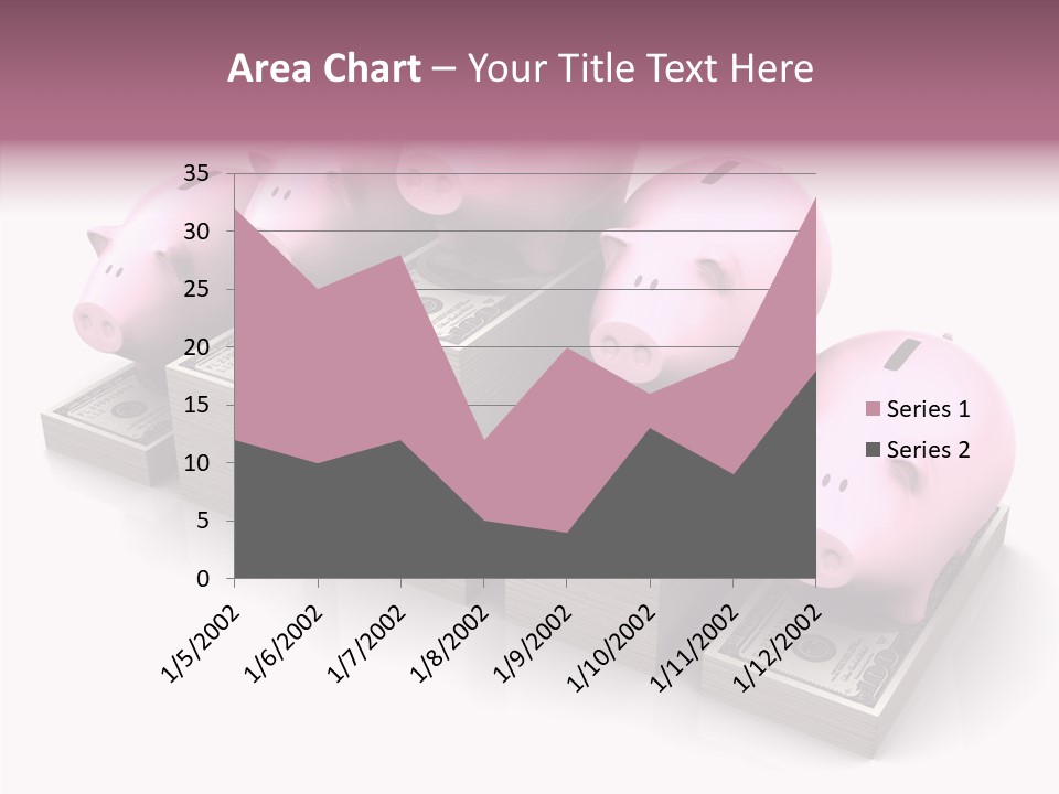 Economic Provident Graph PowerPoint Template