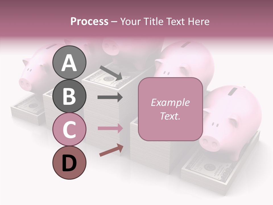 Economic Provident Graph PowerPoint Template