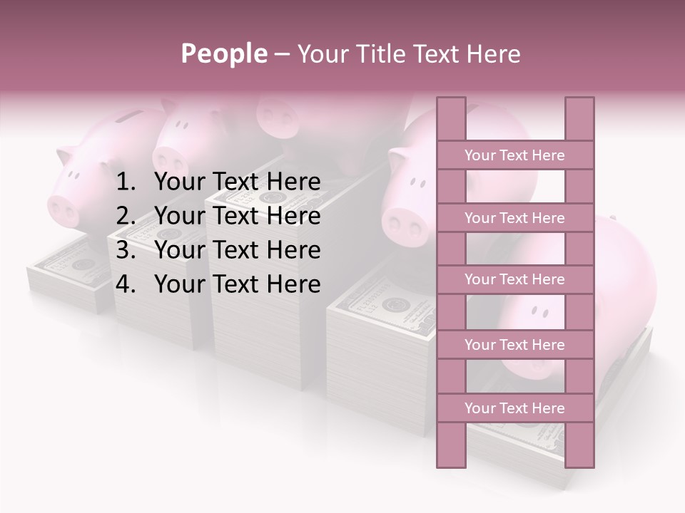 Economic Provident Graph PowerPoint Template