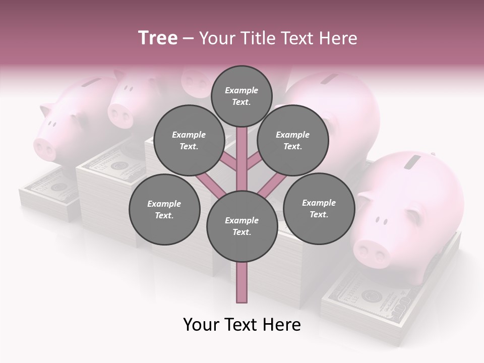 Economic Provident Graph PowerPoint Template