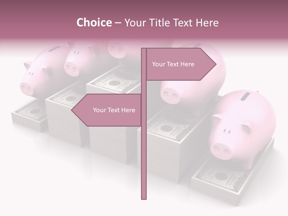 Economic Provident Graph PowerPoint Template