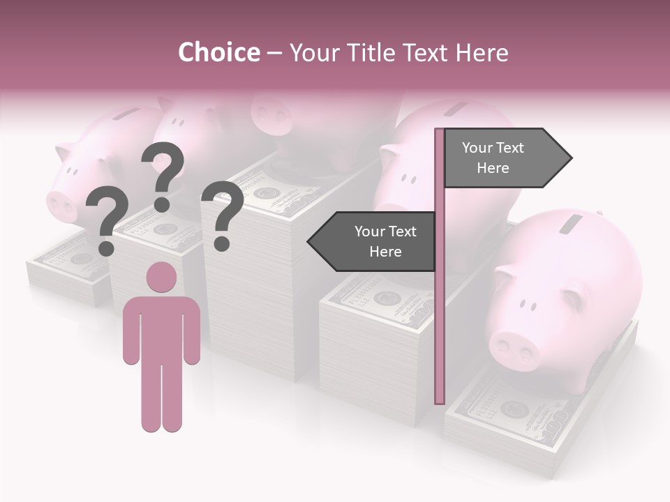 Economic Provident Graph PowerPoint Template