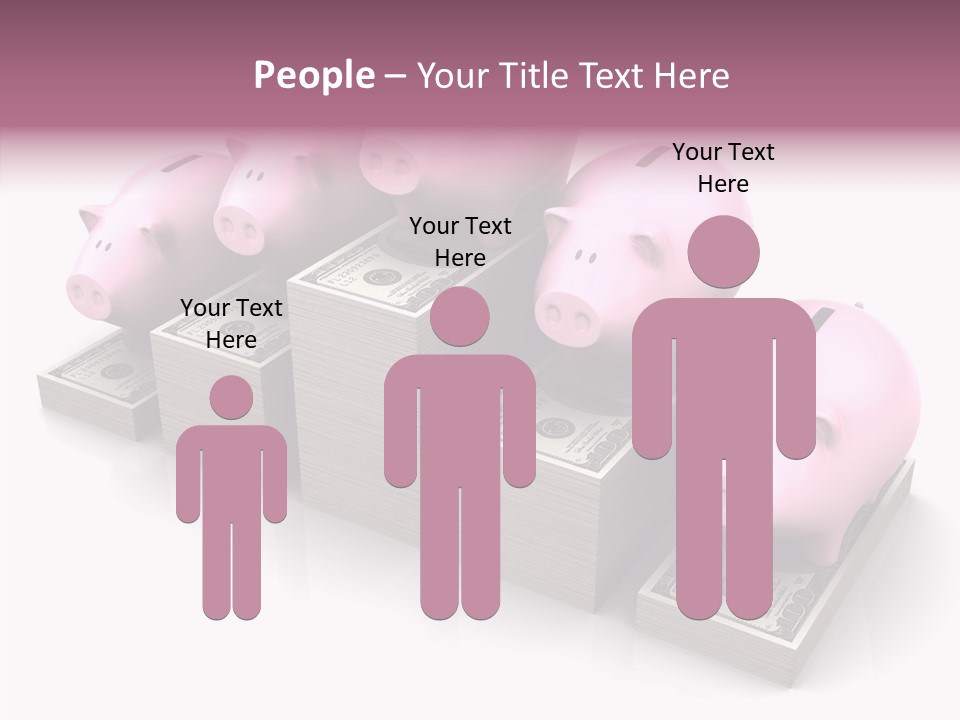 Economic Provident Graph PowerPoint Template