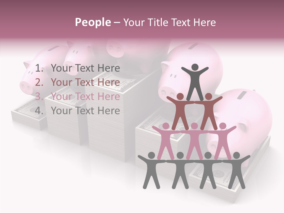 Economic Provident Graph PowerPoint Template