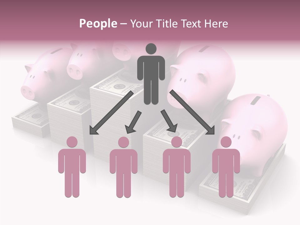 Economic Provident Graph PowerPoint Template