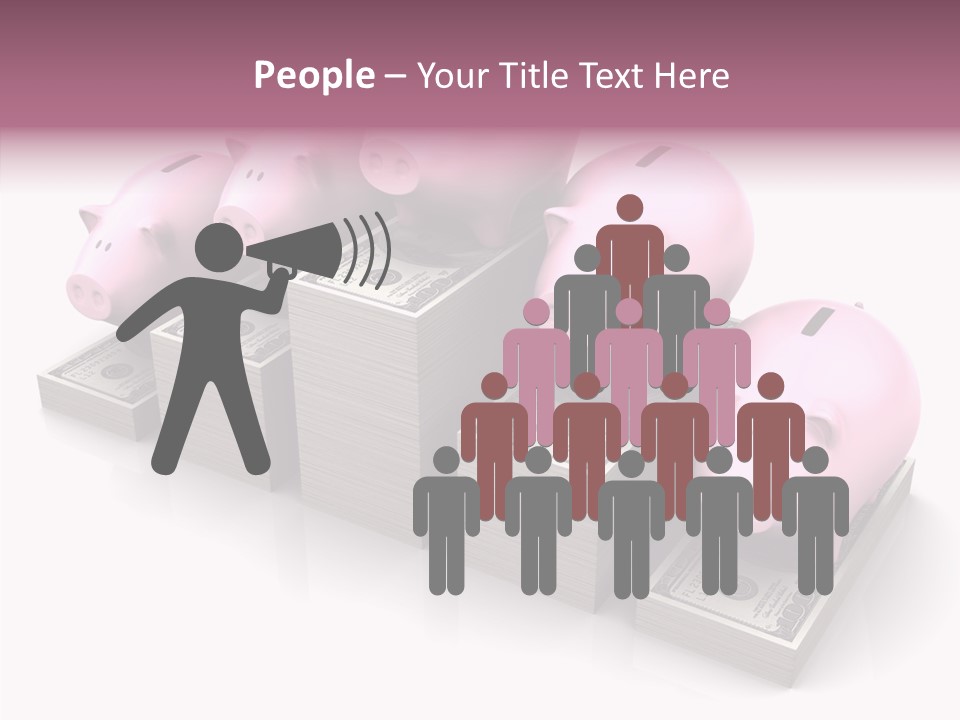 Economic Provident Graph PowerPoint Template