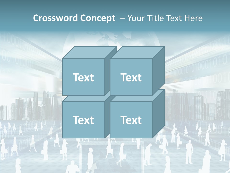 Network Business Online PowerPoint Template