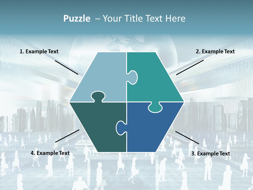 Network Business Online PowerPoint Template