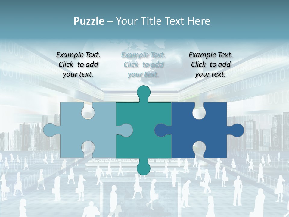 Network Business Online PowerPoint Template