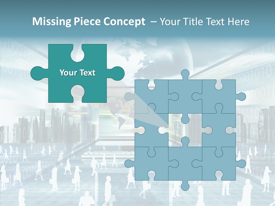 Network Business Online PowerPoint Template