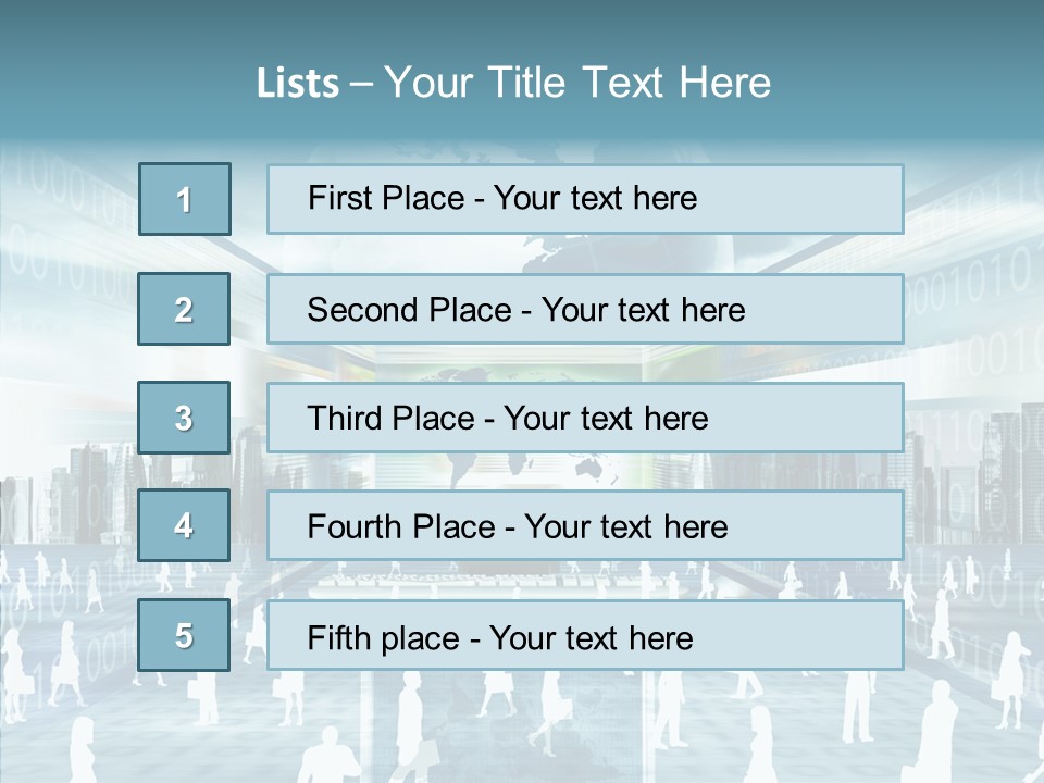 Network Business Online PowerPoint Template