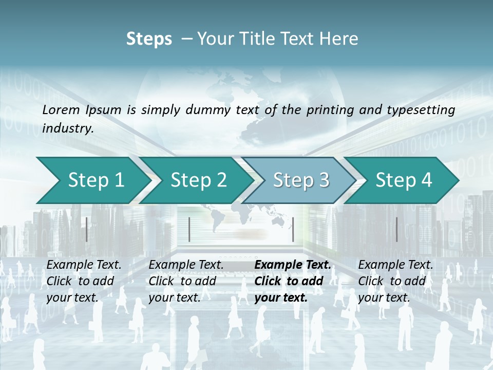 Network Business Online PowerPoint Template