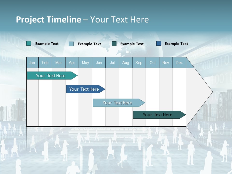 Network Business Online PowerPoint Template