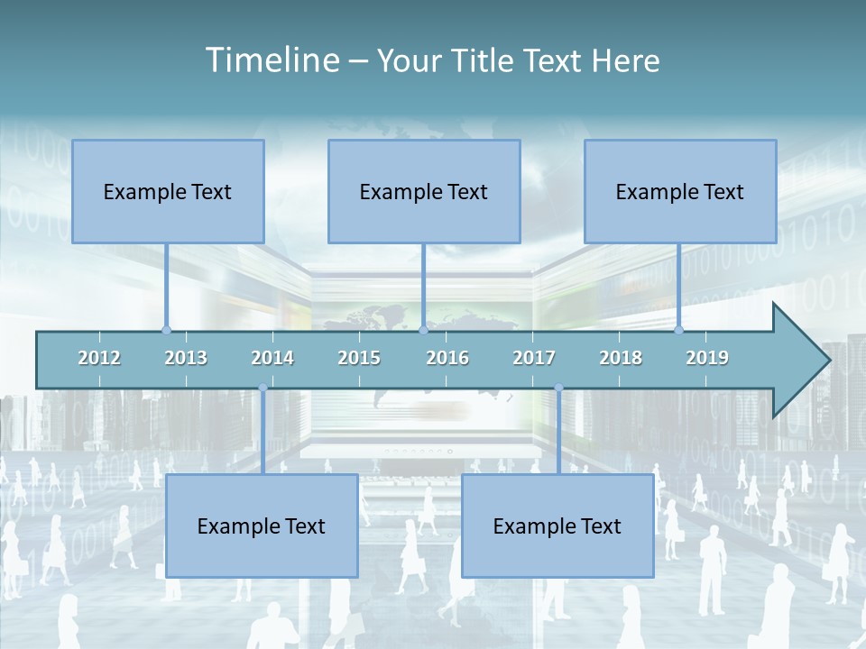 Network Business Online PowerPoint Template
