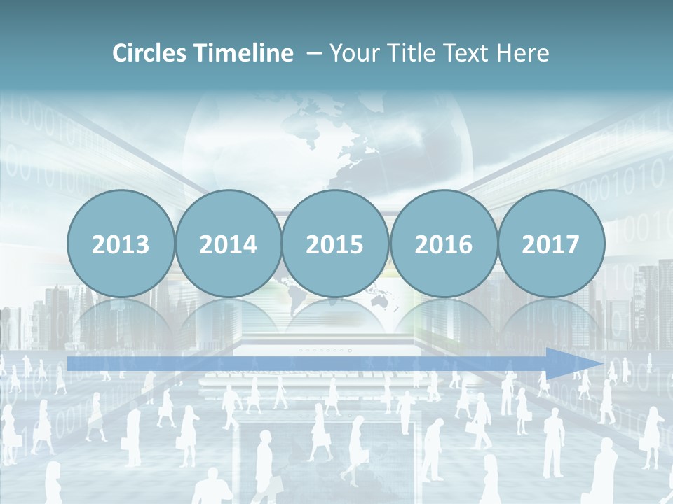 Network Business Online PowerPoint Template