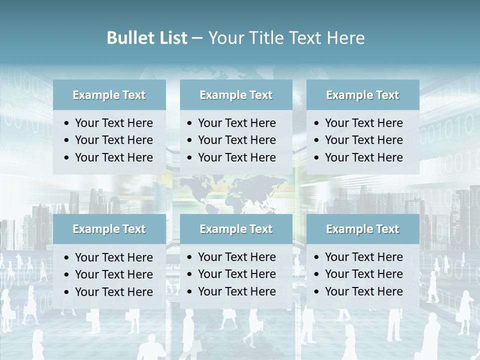 Network Business Online PowerPoint Template