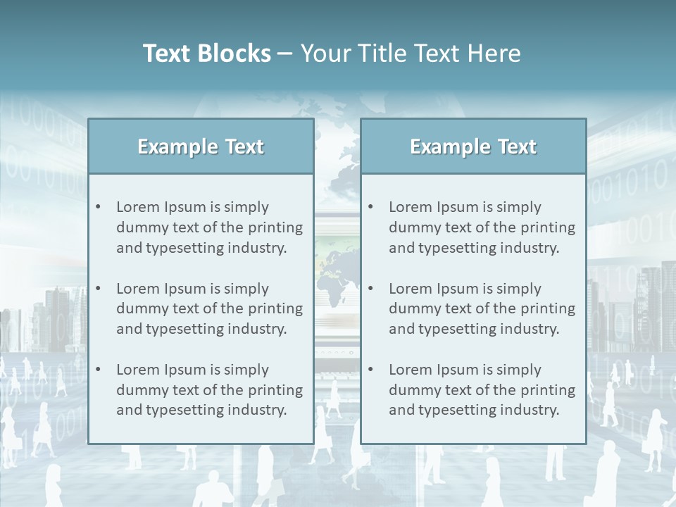 Network Business Online PowerPoint Template