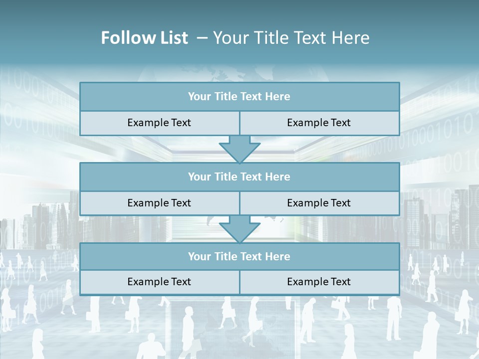 Network Business Online PowerPoint Template