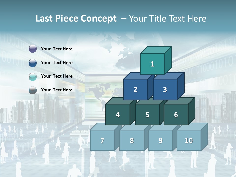 Network Business Online PowerPoint Template
