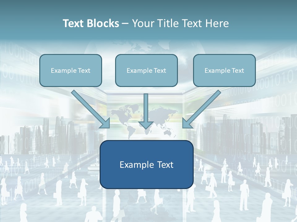 Network Business Online PowerPoint Template