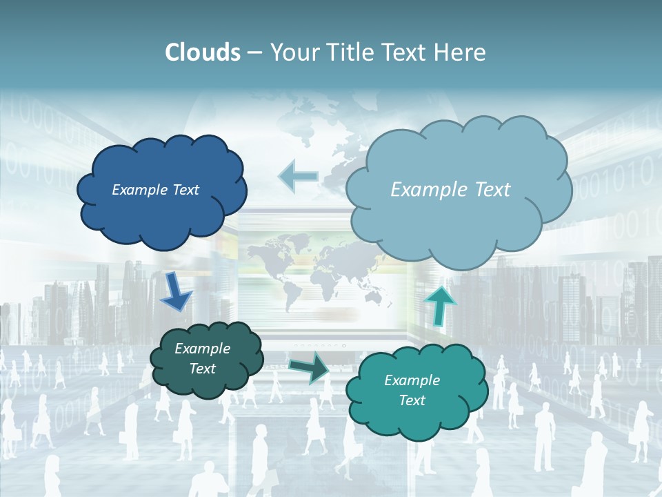 Network Business Online PowerPoint Template